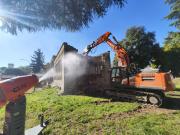 Demolizione ex scuola garibaldi